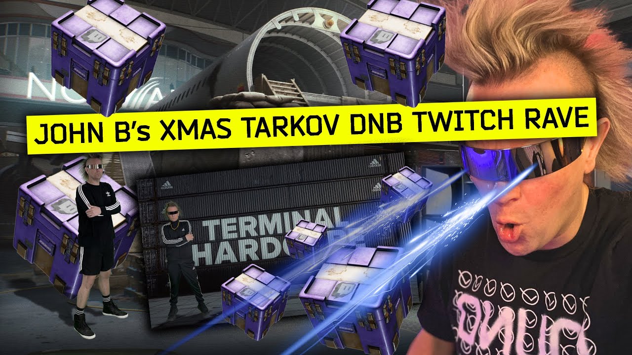 John B - Christmas Tarkov DNB Rave | Upfront Drum & Bass DJ Set (Twitch Drops)