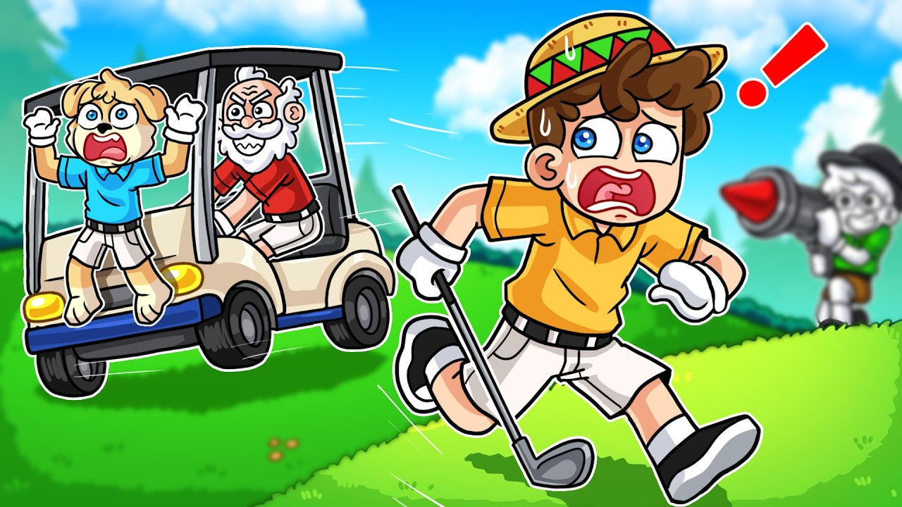 Mis AMIGOS y YO nos fuimos a jugar GOLF... 😲🪩⛳ SILVIOGAMER SUPER BATTLE GOLF
