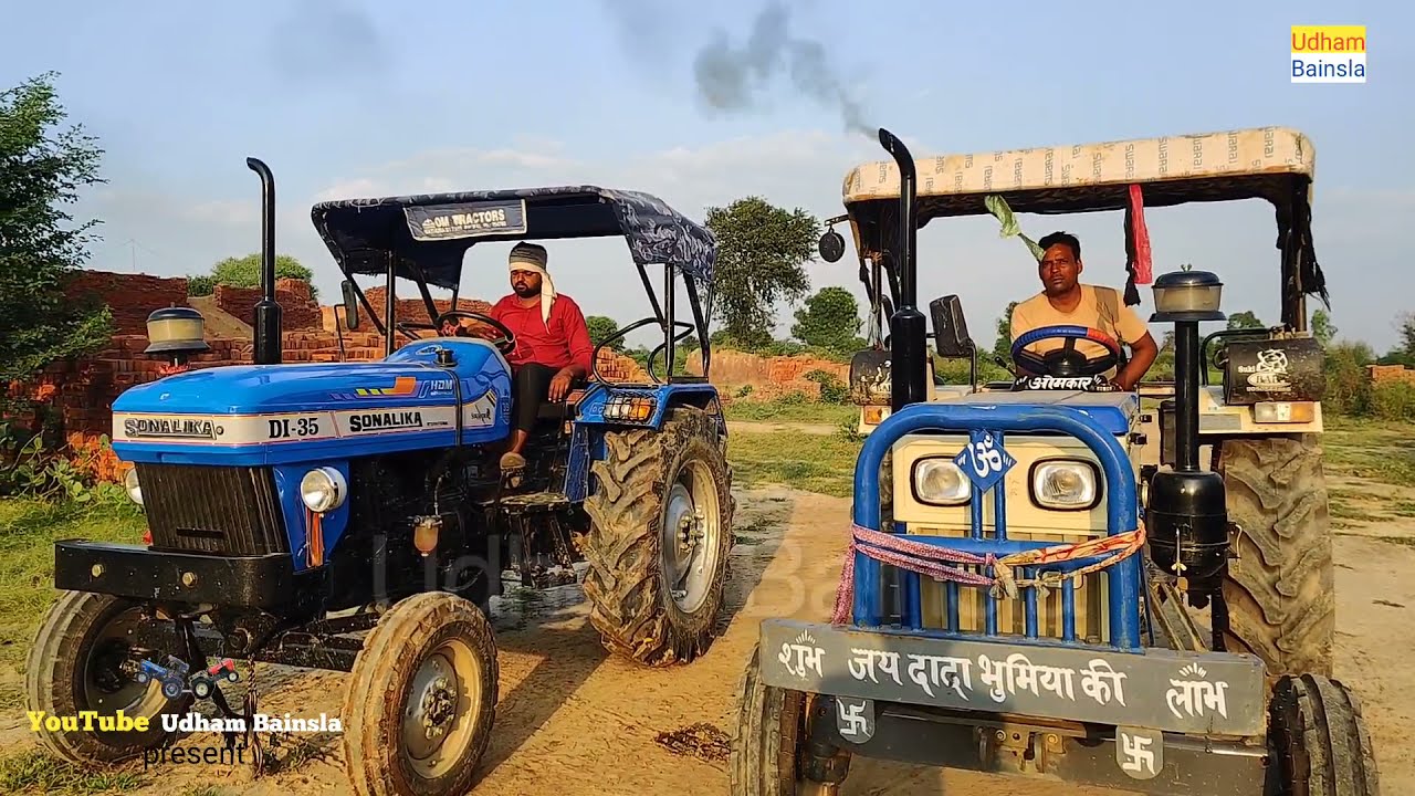 स्वराज 735 और सोनालिका 35 दोनो मे किया स्पीड कंपटीशन  Sonalika Di 35 vs Swaraj 735 FEer