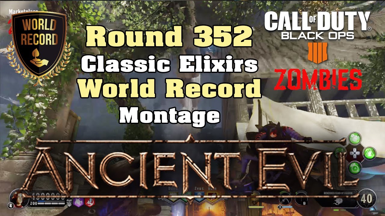 Ancient Evil 352🏆 World Record Montage - Call of Duty: Black Ops 4 Zombies