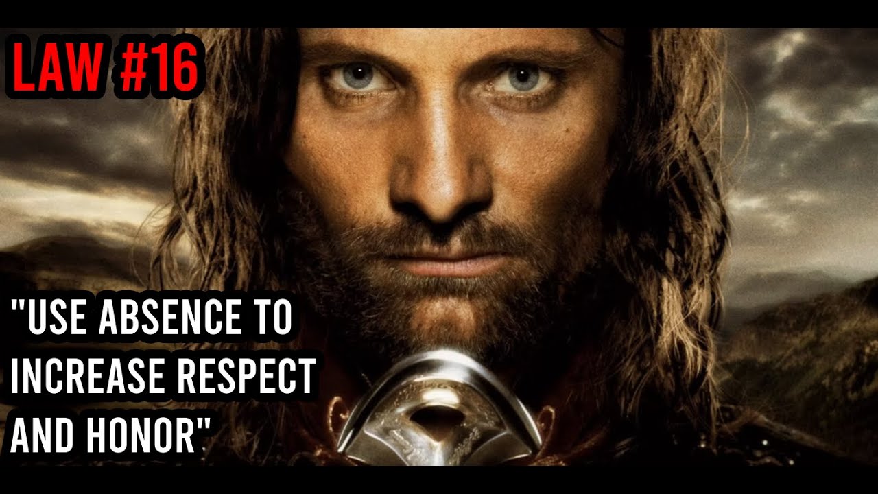 📚The 48 Laws of Power: Law #16 - Use Absence to Increase Respect and Honor(Secret Weapon of Leaders)