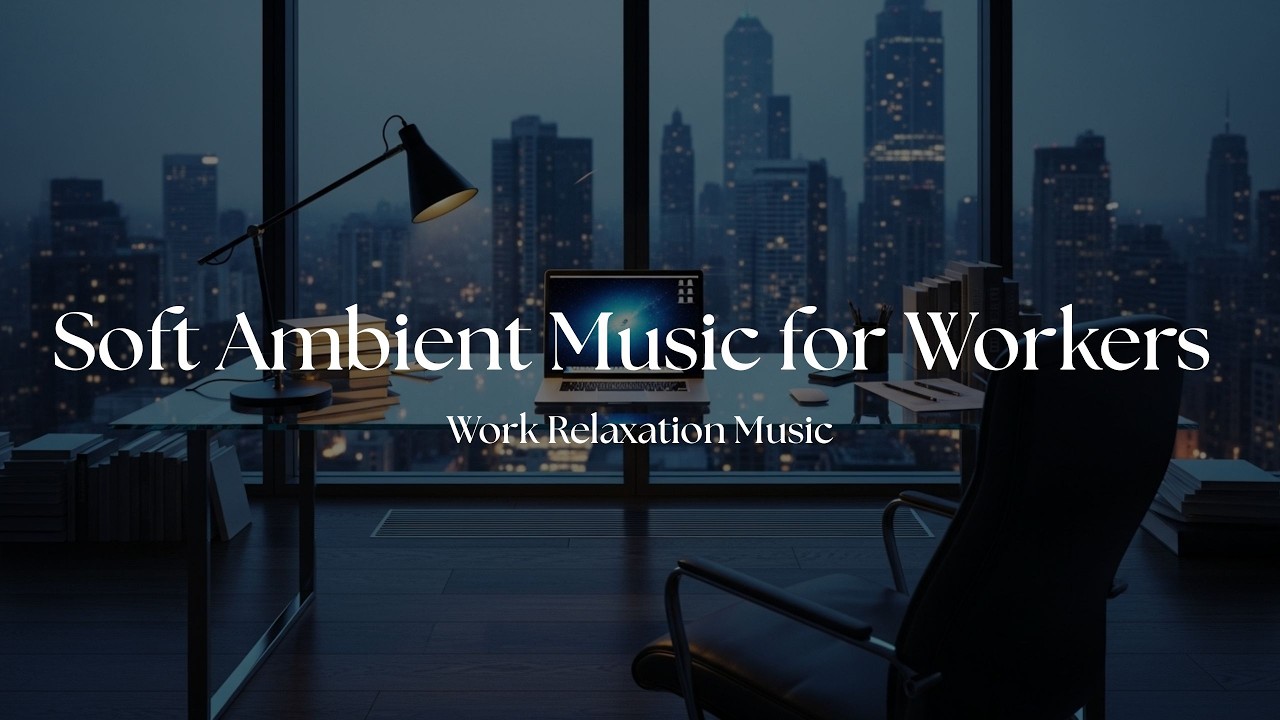 Boost Your Focus and Deep Calm Using Soft Ambient Music for Workers | Stress Relief