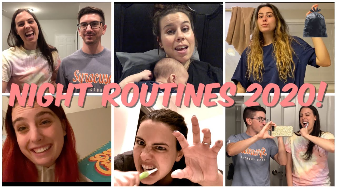 OUR UPDATED NIGHT ROUTINES | Married + Newborn Baby!