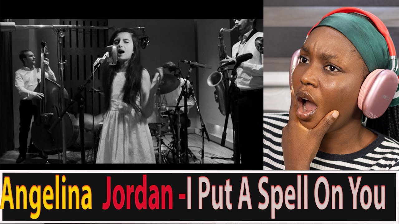 FIRST TIME REACTION to Angelina Jordan - I Put A Spell on You