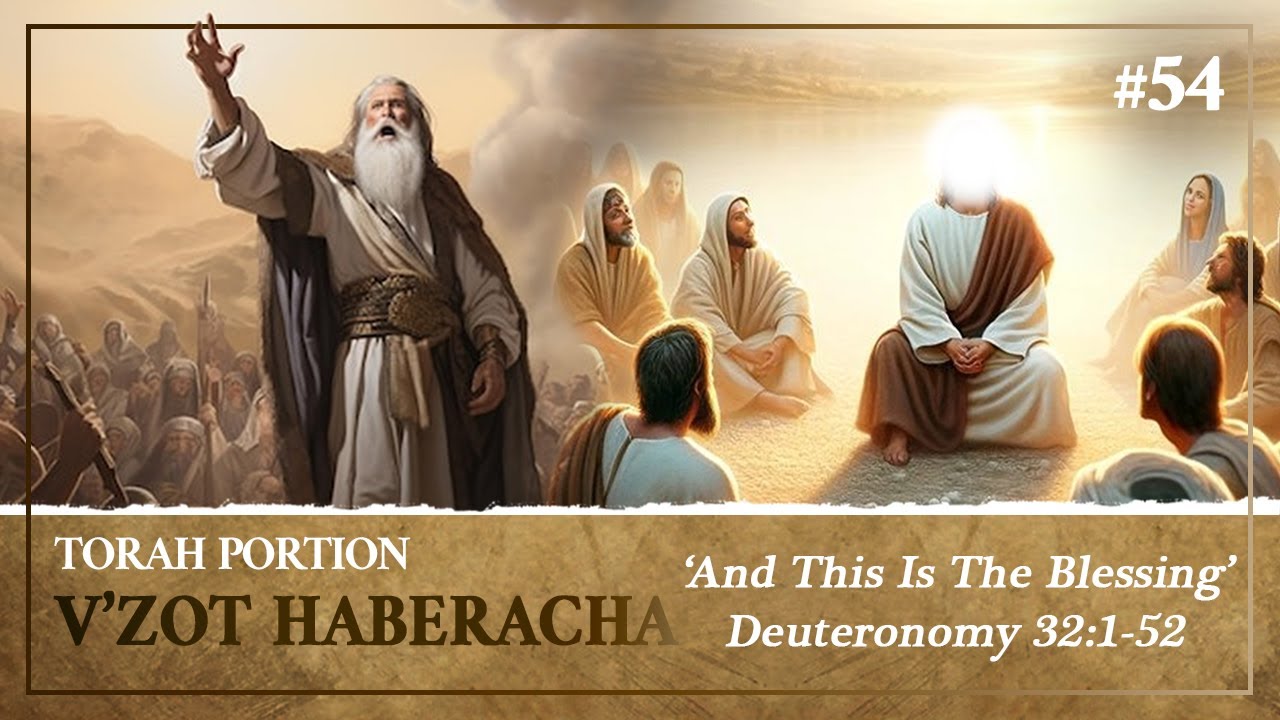 Yeshua, The Prophet Like Unto Moses - Torah Portion V'zot Haberacha