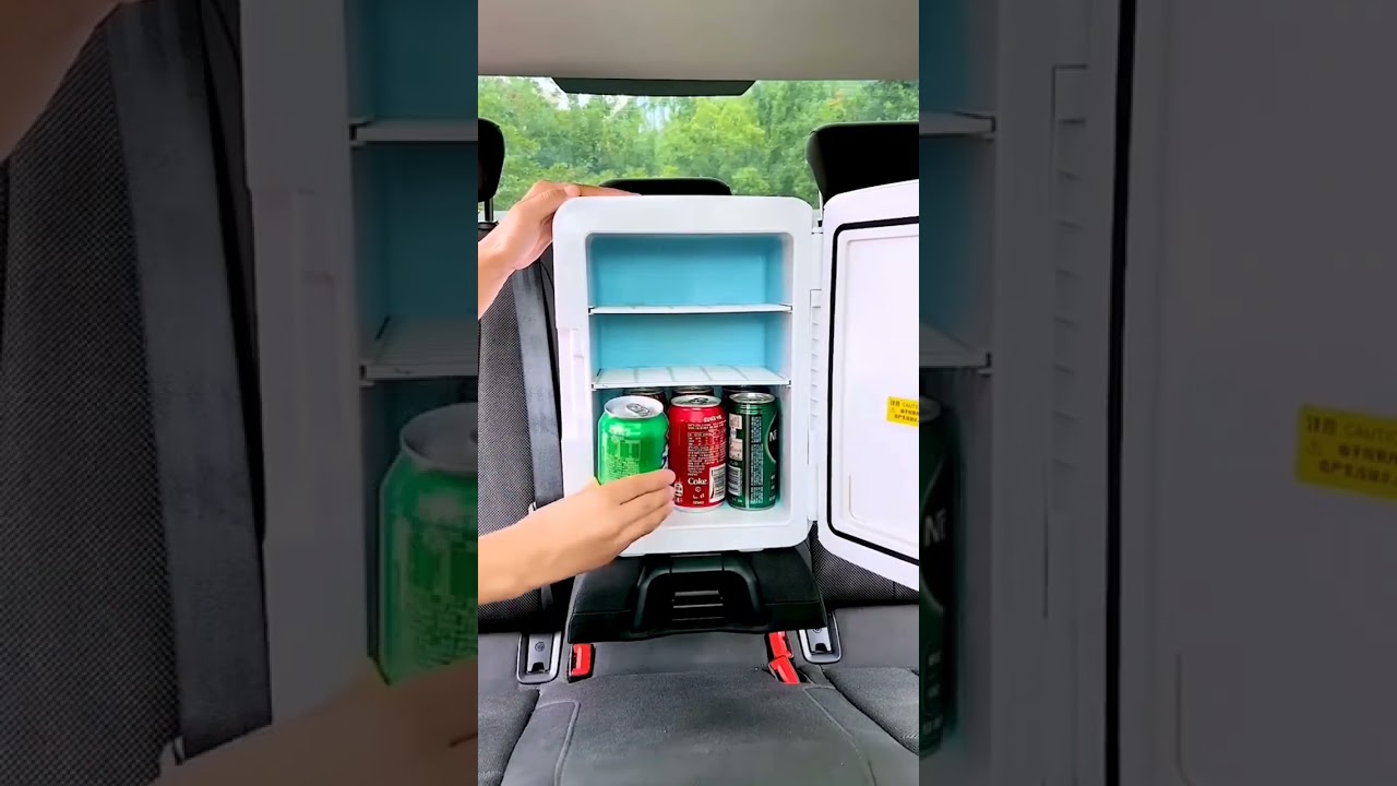 Mini Car fridge Life Hack Letest Utility Product 🥰 #shorts #youtubeshorts #minifridge #lifehacks