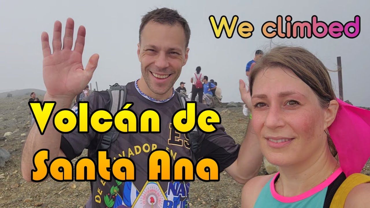 Climbing Volcan de Santa Ana