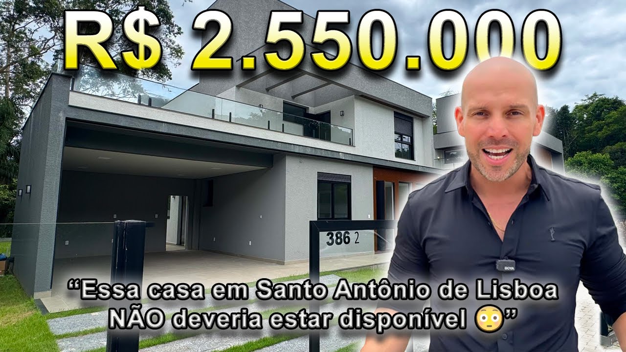 “Essa casa em Santo Antônio de Lisboa NÃO deveria estar disponível 😳”