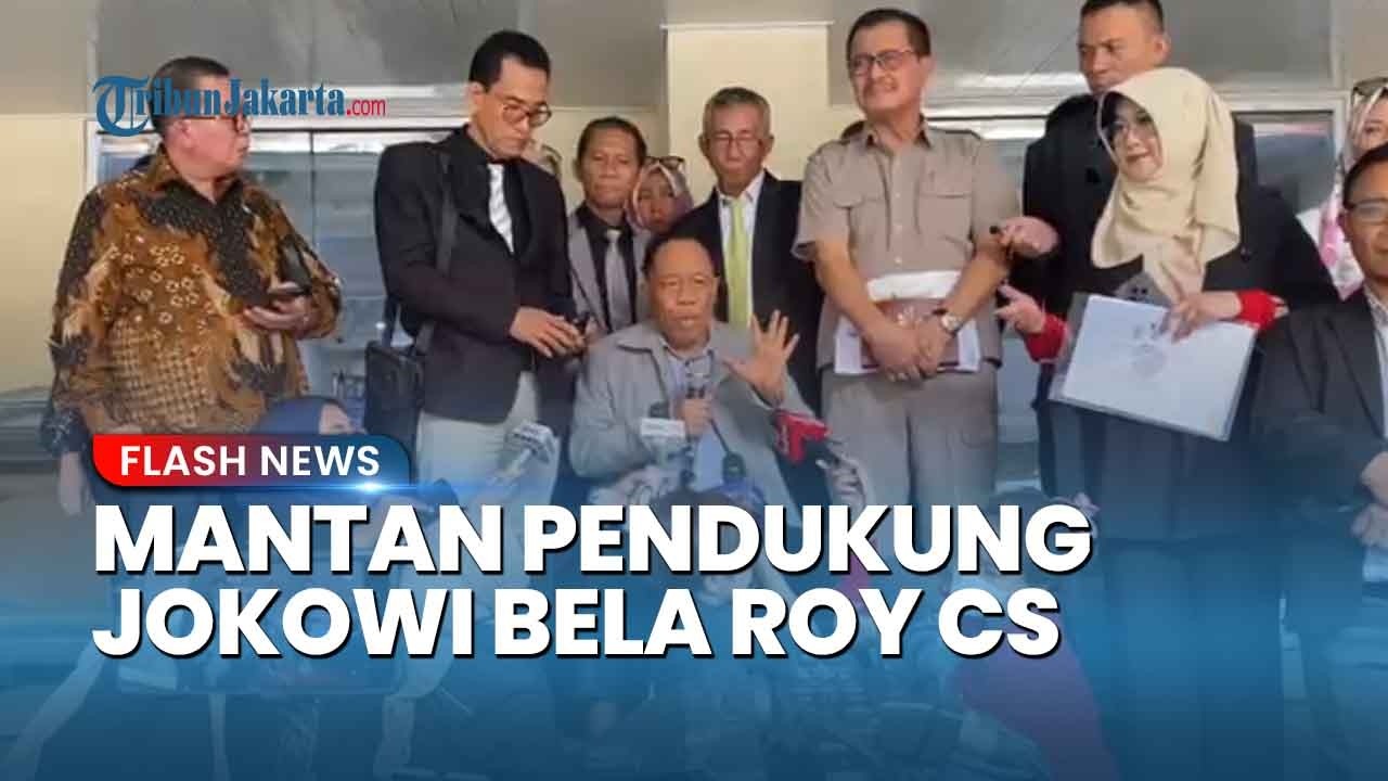 BALIK ARAH Eks Pendukung Jokowi Ngaku Ditipu, Kini Jadi Saksi Ahli Bela Roy Suryo Cs