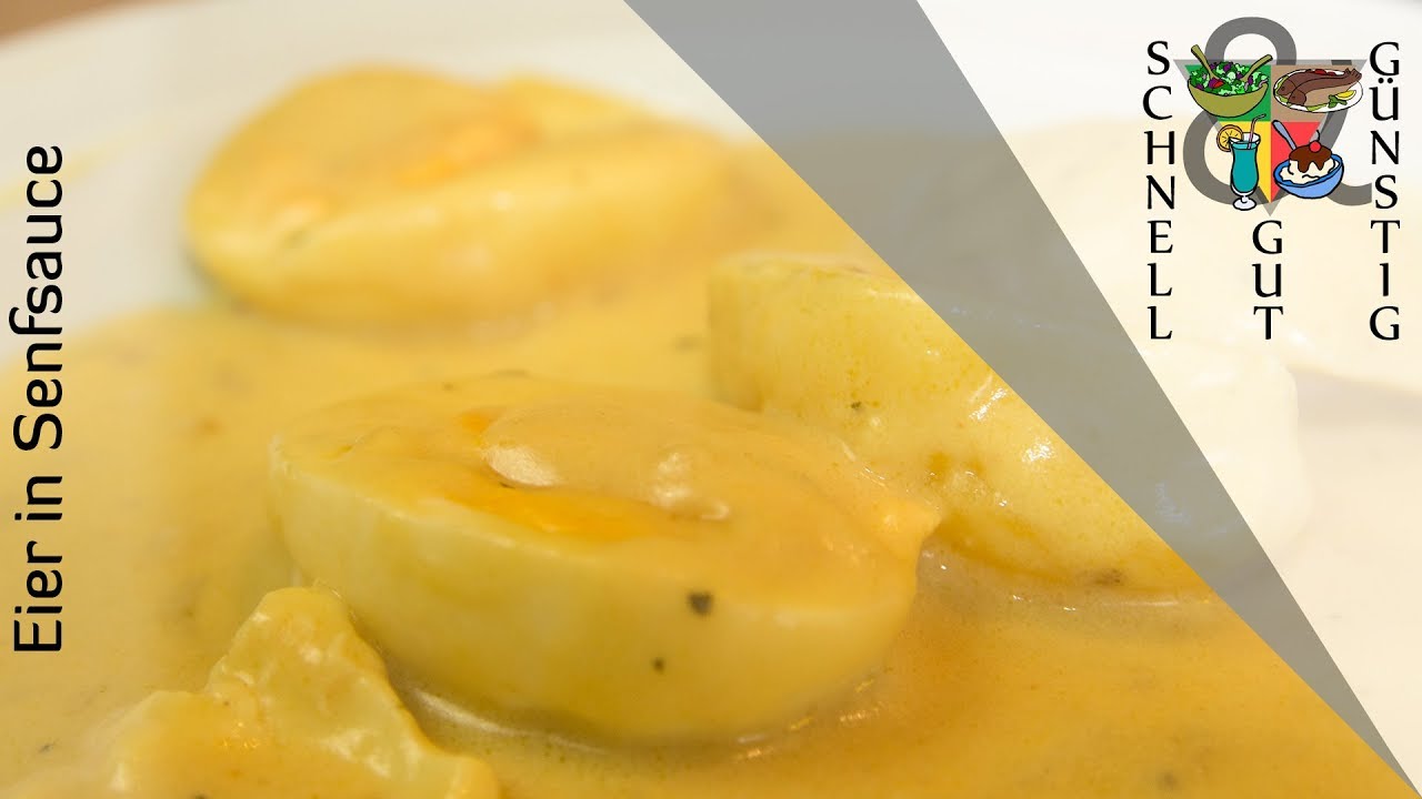 Eier in Senfsauce: Schnell, Gut & G&uuml;nstig Kochen: Mittagessen / Abendessen