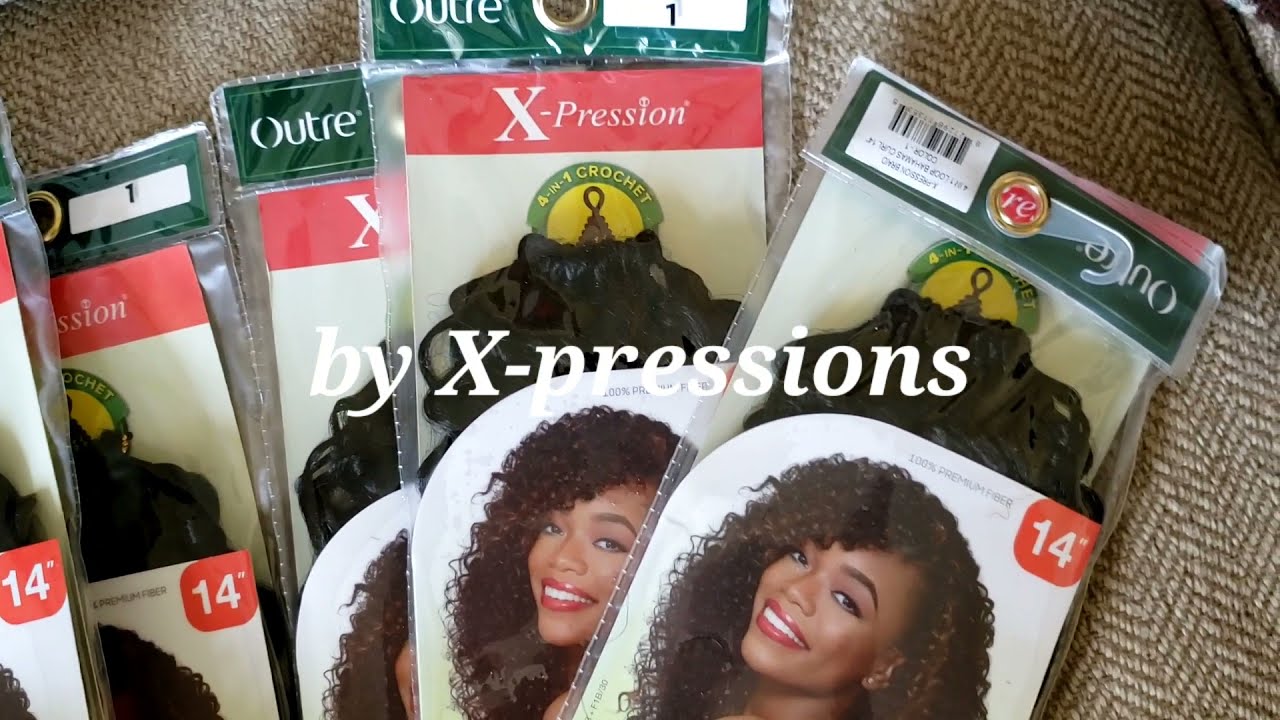 🛑 Bahamas Curl Pre Loop Crochet Braids By X-Pressions| Florinda LaShay