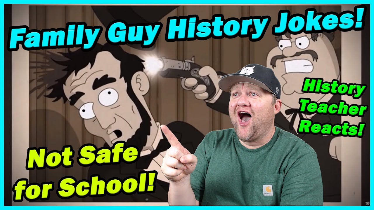 History Teacher Reacts to Family Guy History Jokes!