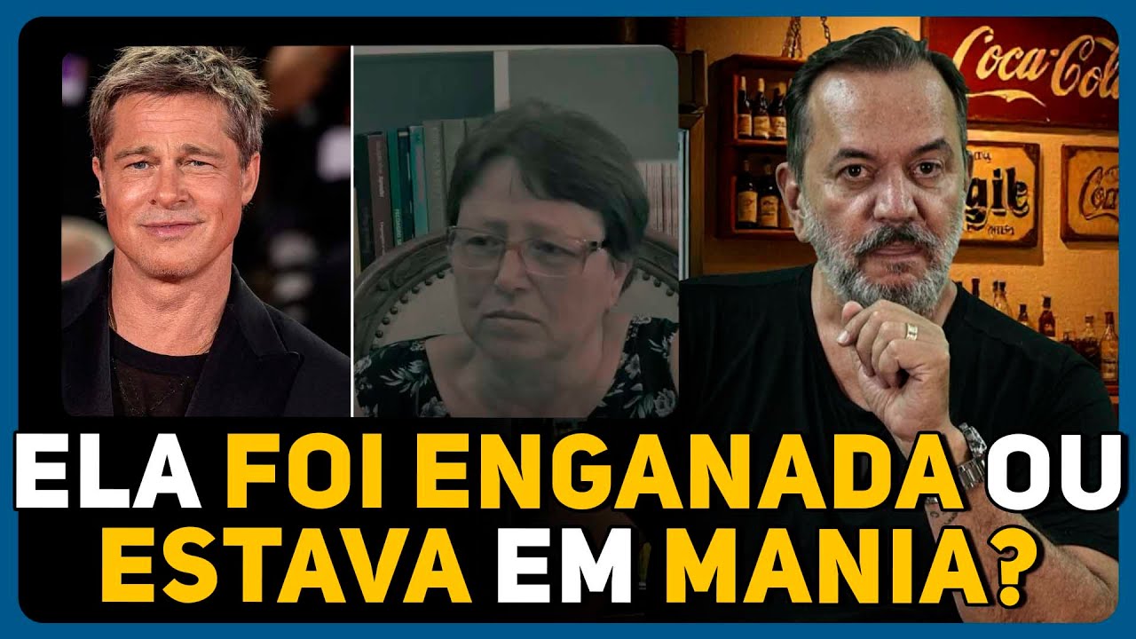 MULHER REALMENTE ACREDITAVA QUE NAMORAVA BRAD PITT? | BOTECO DO VENTURA