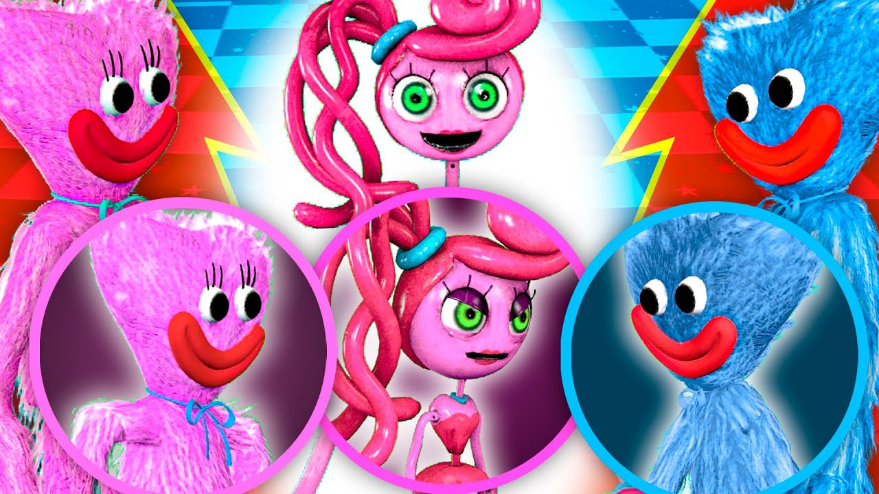 Baby Mommy Long Legs vs Huggy Wuggy vs Kissy Missy - Sad Story - Poppy Playtime Chapter 2 Animation