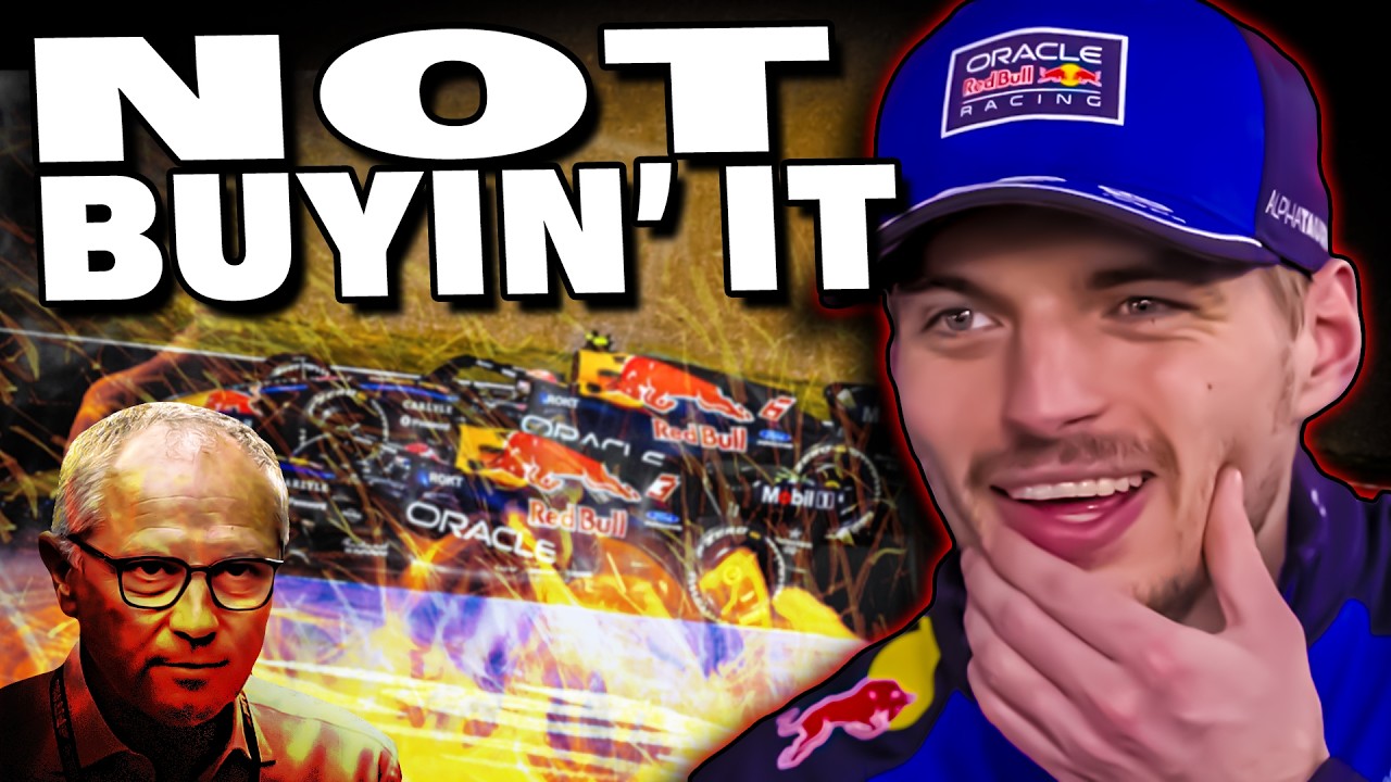 Max Verstappen will NOT play f1&rsquo;s game anymore