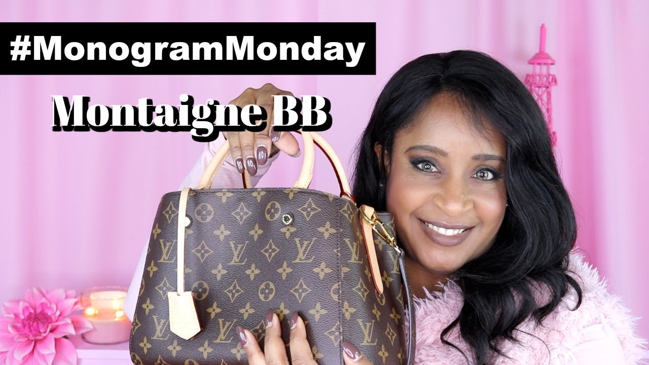MONOGRAM MONDAY REVIEW (LV MONTAIGNE BB)  |  pink2paris
