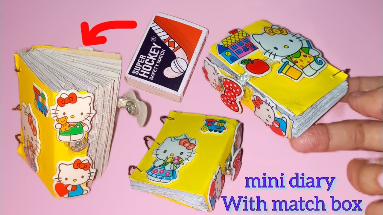 how to make mini diary