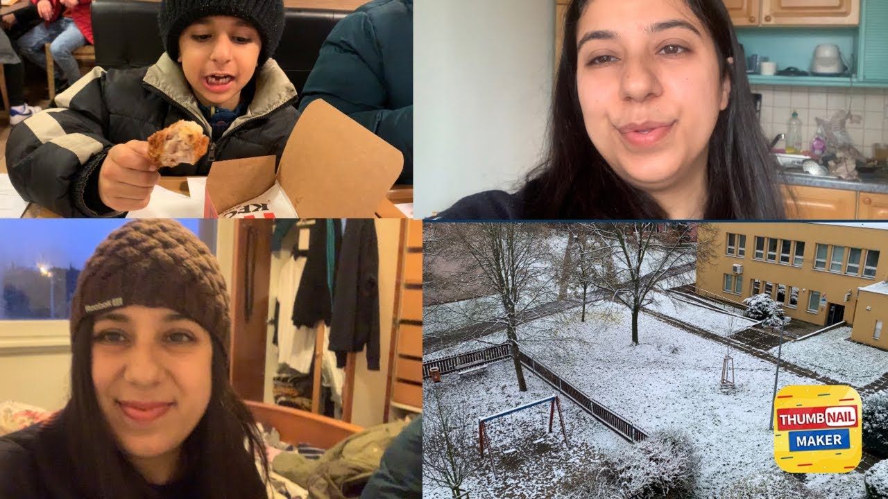 Indian Family living in Prague/What a weekend /Snow in Prague 2022/Indian you tuber in Prague/Hindi