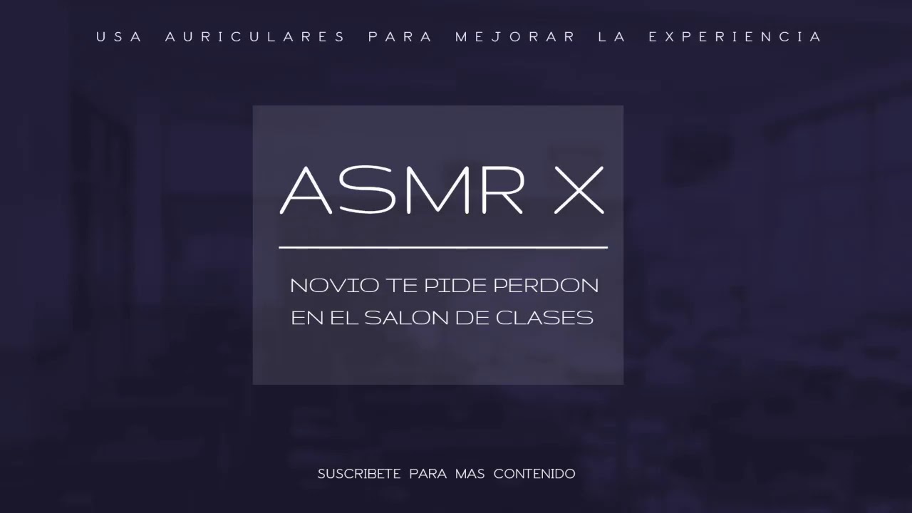 Novio te pide perdón ASMR en ESPAÑOL