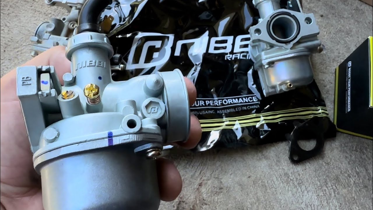 Замена карбюратора TTR110 Nibbi pz19 #yamaha #ttr #klx