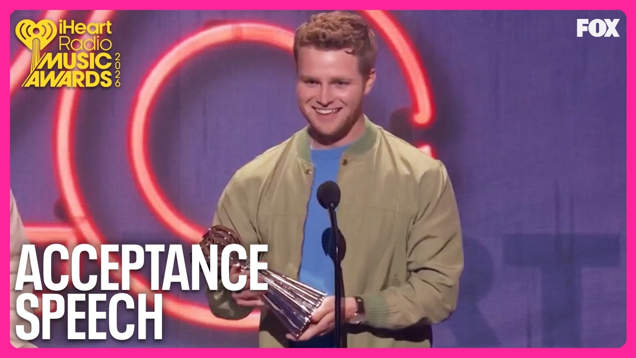 Alex Warren Wins Breakthrough Artist of the Year | Live at the 2026 iHeartRadio Music Awards