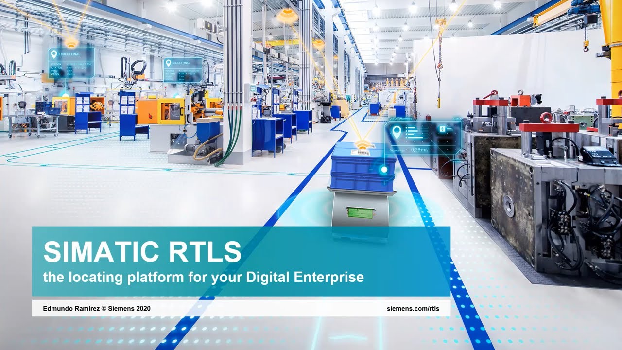 Webinar: SIMATIC RTLS (Real-Time Location System) | AUTYCOM + @SiemensKnowledgeHub