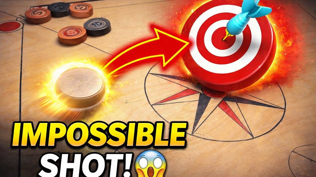 I Tried This Impossible Carrom Shot… 😱 #carrom #follow #new 
