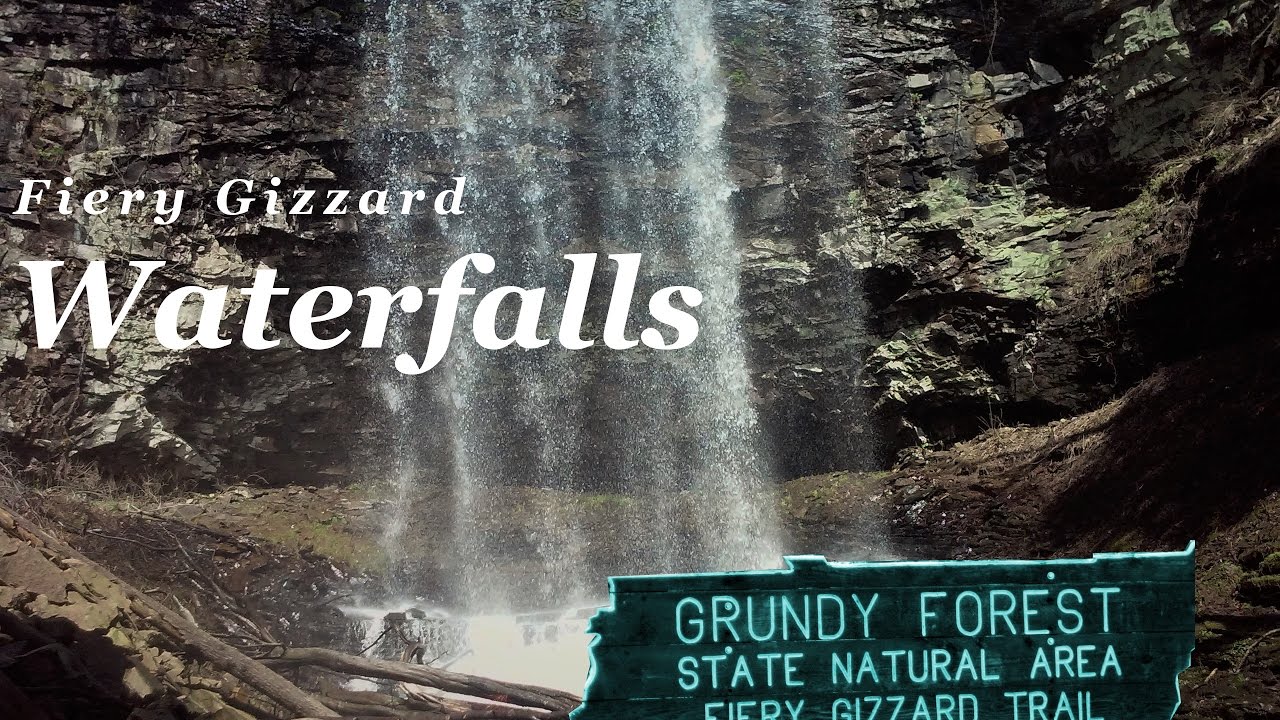 Fiery Gizzard Waterfalls--Grundy Forest to Anderson Falls