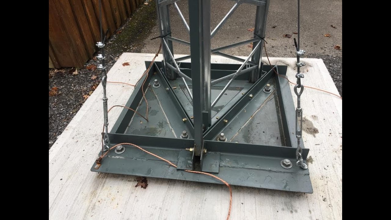 Tilting HAM Radio Antenna Tower - Part 1