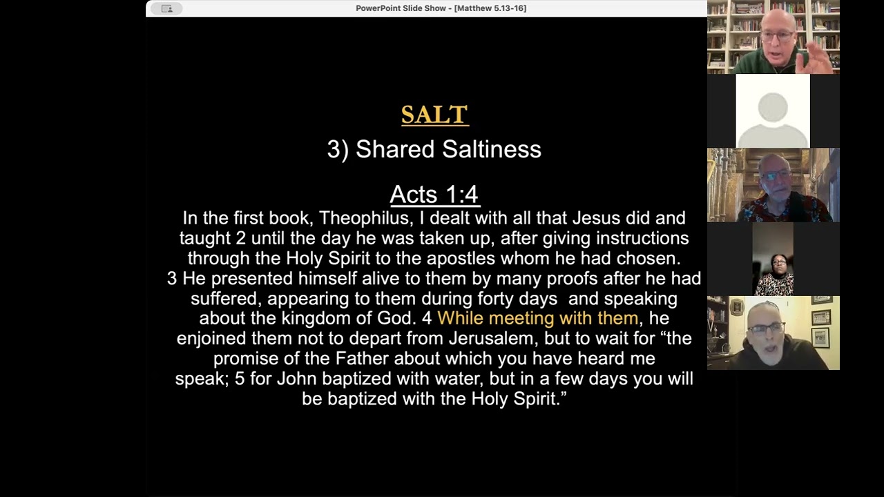 HOW to be COUNTER-CULTURAL. Matthew 5: 13-16