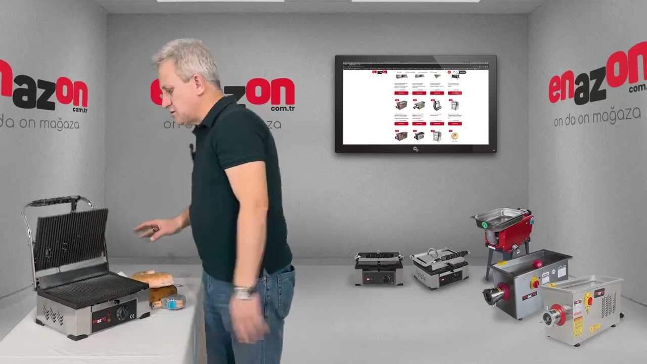 Enazon 8 Dilim Tost Makinesi Kullanıum ve Tanıtımı