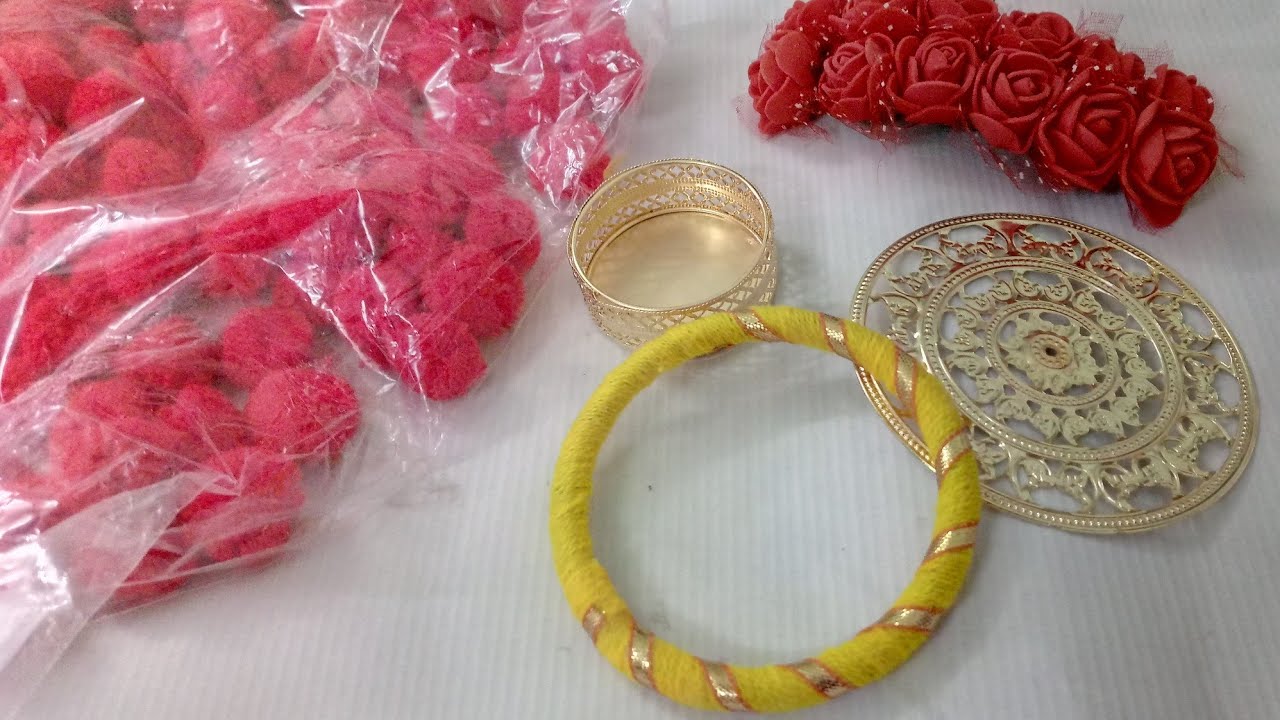 Stylish Candle Holder With Bangles | CraftLas