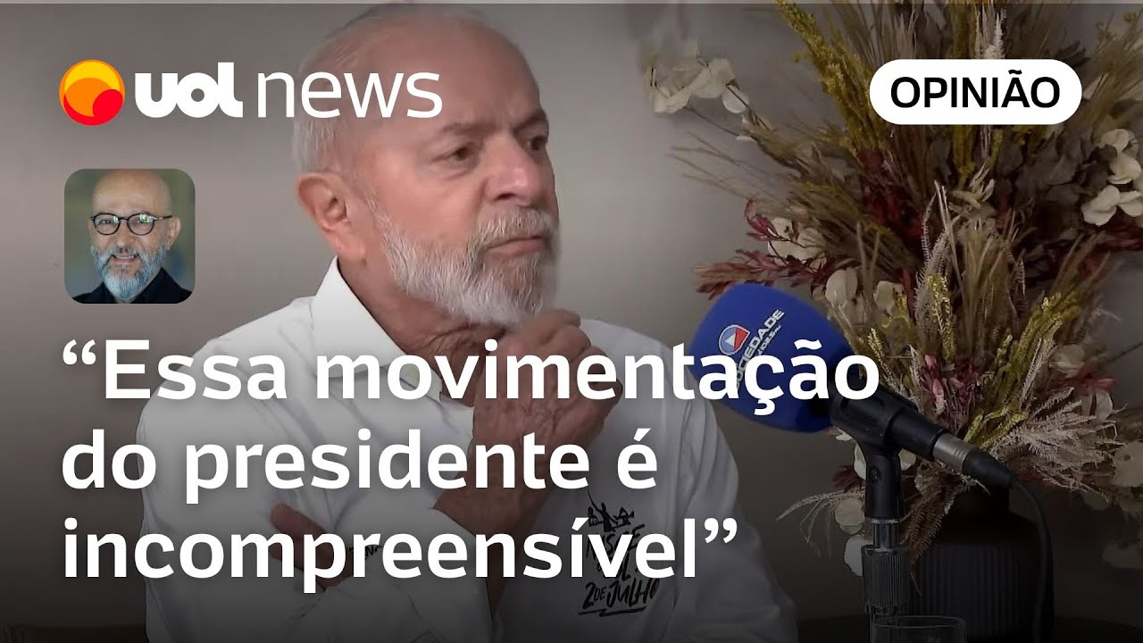 Lula joga dúvida no ar sobre dólar e estimula especulação, analisa Josias de Souza