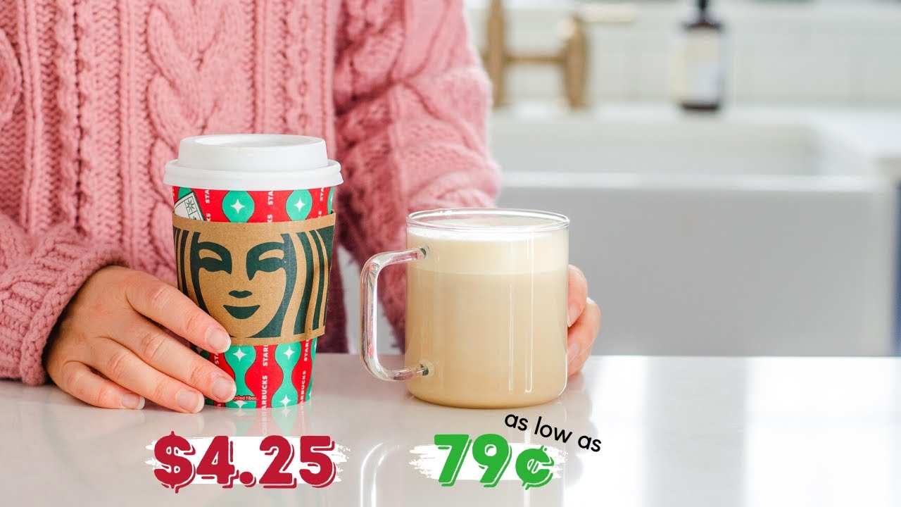 Сэкономьте $$, приготовив этот чай латте Starbucks ДОМА!