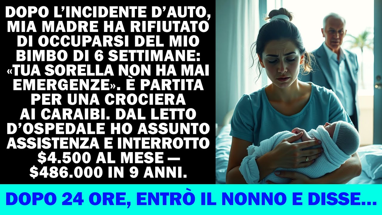 Mia madre ha rifiutato il mio neonato dopo l’incidente. Una chiamata del nonno ha distrutto tutto