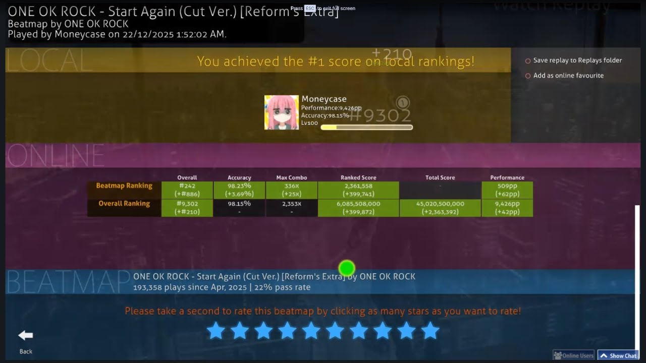 Easiest 500PP play EVER!!! (for ALL skill levels)