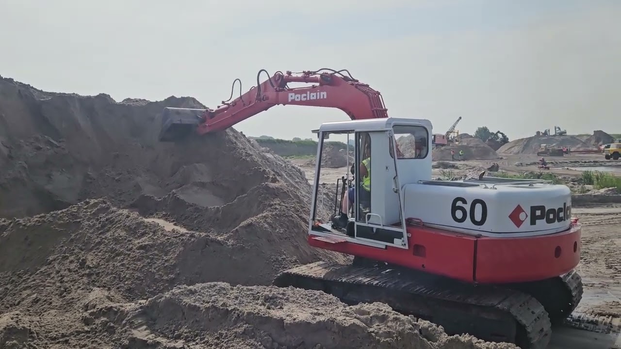 Poclain 60 excavator