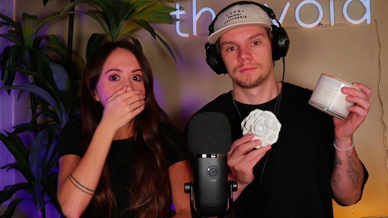 My Boyfriend Tries ASMR (he's getting better than me)