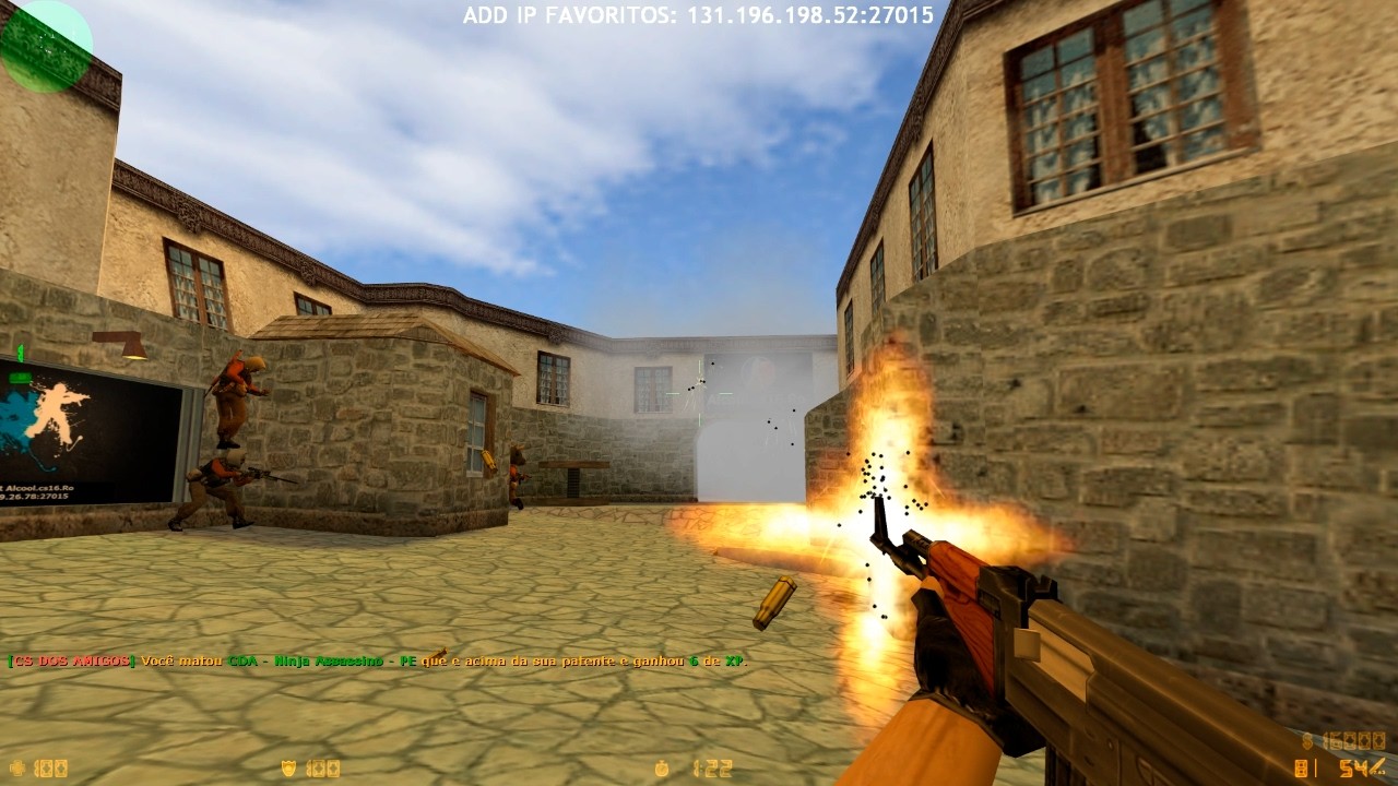 Counter Strike 1.6 ( Gameplay 213 - Steam ) de_Alcool