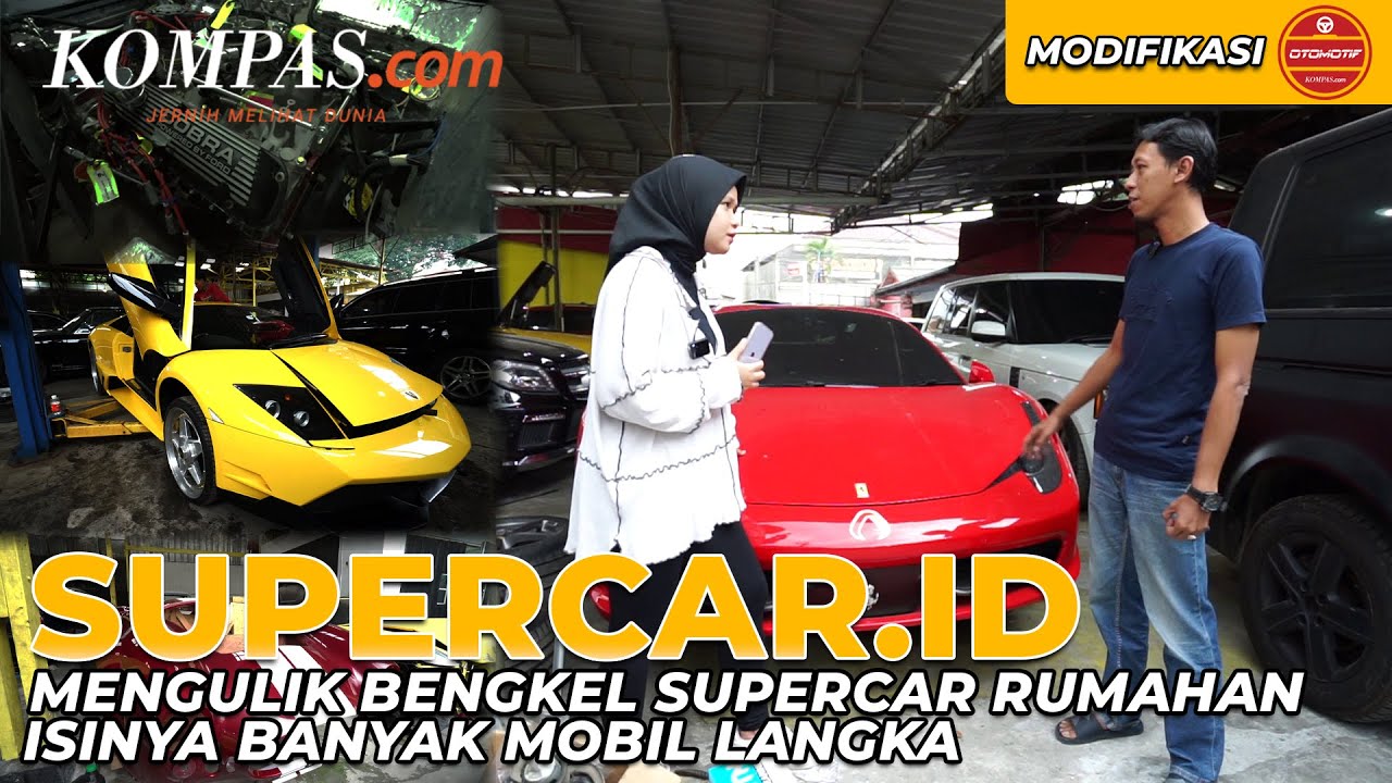 SUPERCAR.ID | Mengulik Bengkel Supercar Rumahan Isinya Banyak Mobil Langka