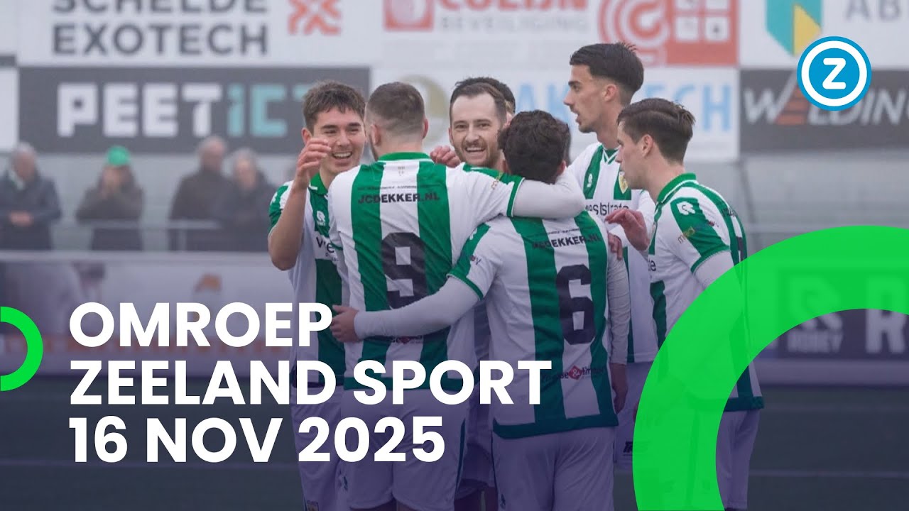 Omroep Zeeland Sport, 16 november 2025
