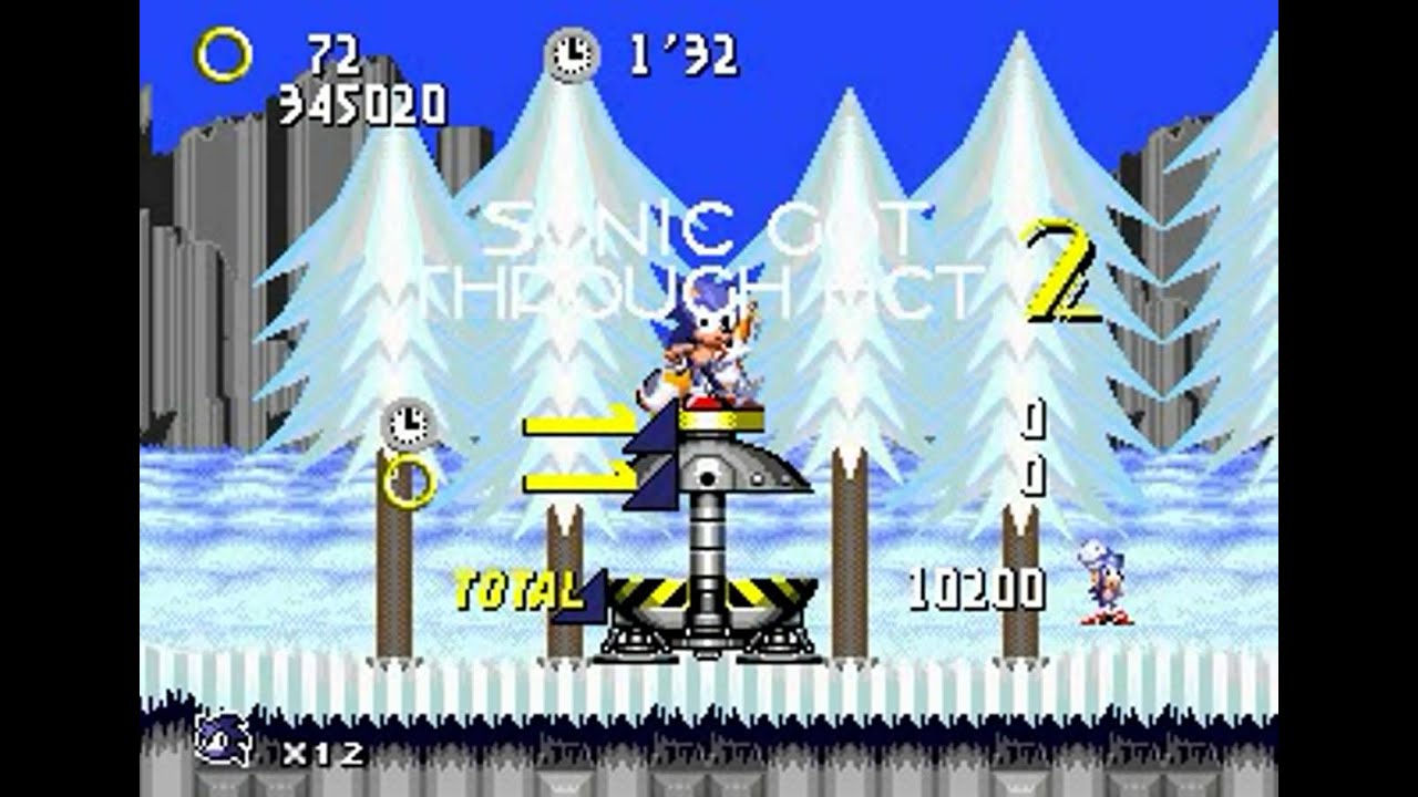 Sonic 2 Turbo (Genesis) - Longplay