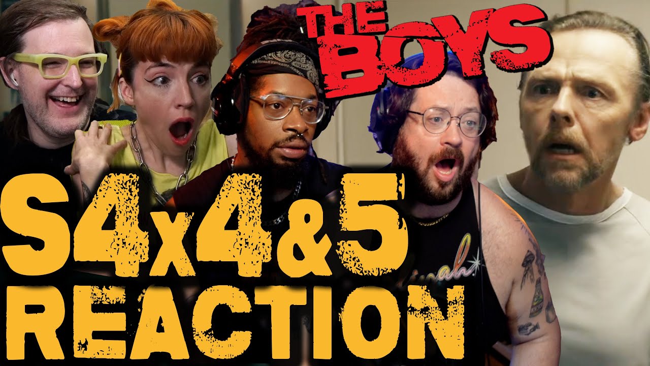 The Boys S4x4&5 Reaction! // Whoa this is SHOCKING and SAD!