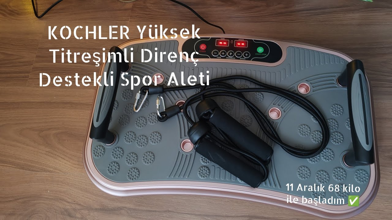 Kochler Yüksek Titreşimli Direnç Destekli Spor Aleti Kutu Açılımı Ve ilk Deneyim #kochler #sporaleti