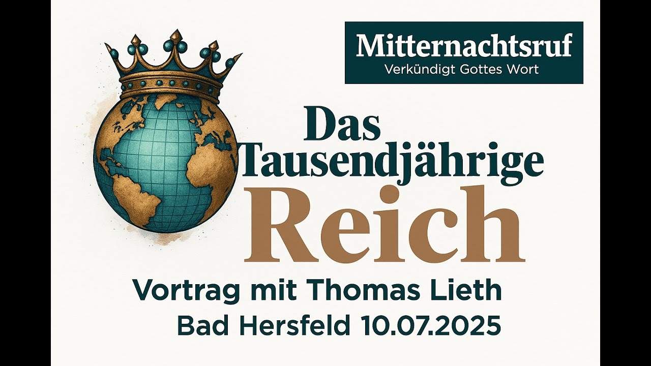 Mitternachtsruf | Das Tausendjährige Reich – Vortrag mit Thomas Lieth | Bad Hersfeld | 10.07.2025