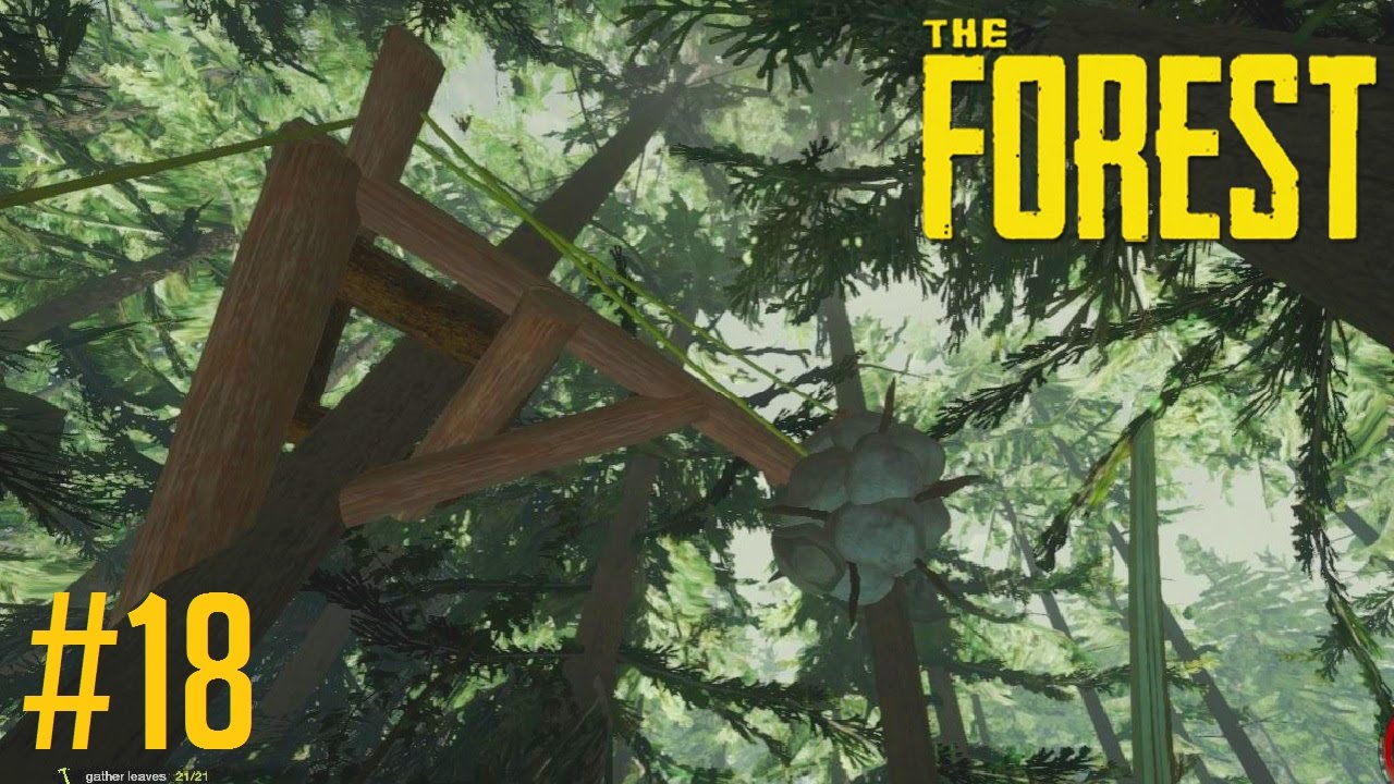 Nowe pułapki - The Forest #18 (v0.28), gameplay pl