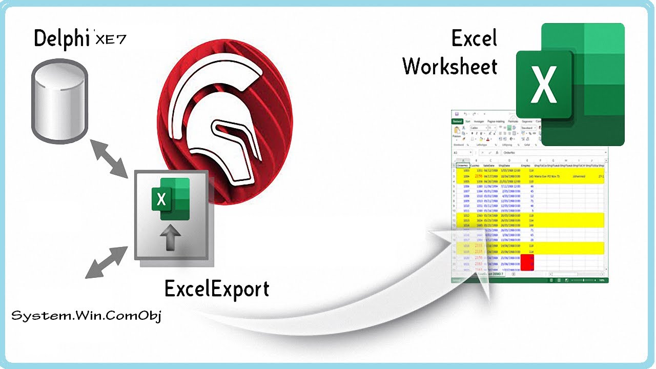 Export Table Abs Absolut Database To Excel In Delphi xe7