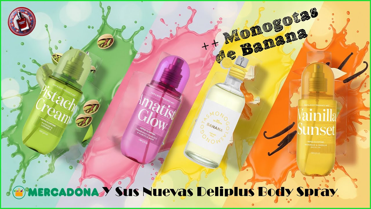 PROBANDO TODAS las NUEVAS BRUMAS de Mercadona y el Monogotas de Banana. ¿Me sorpredieron? ¿y a tí?