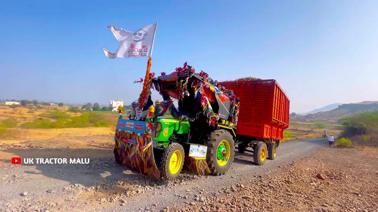 ಮನಸಿದ್ದ ಇದ್ದರ ಮಾರಿ ನೋಡ ನೆನಪಾದರ ಪೋನ ಮಾಡ | John Deere Tractor & modification ✨Dj janapada 