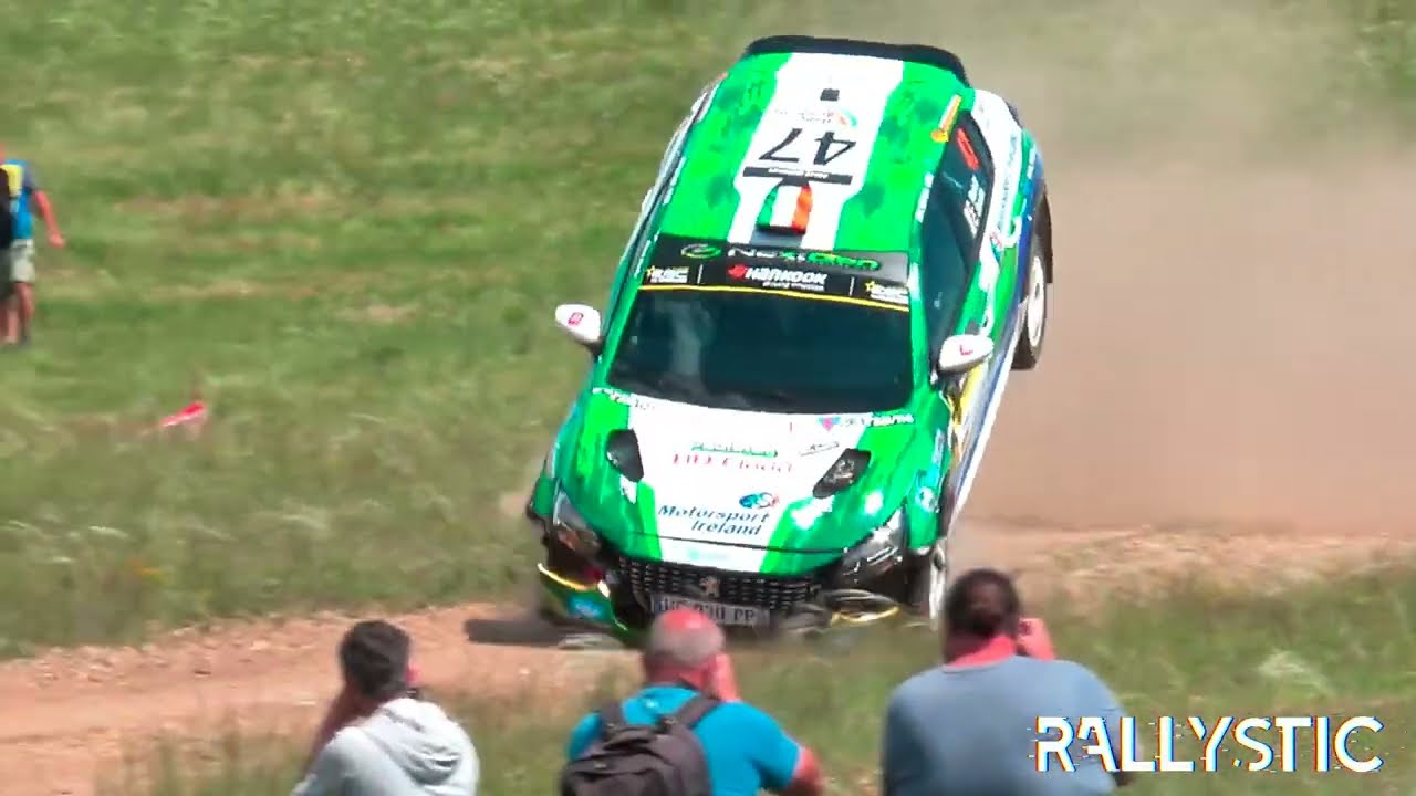 ERC Rally Hungary 2025 | Jumps & Action | Big Slides